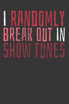 Paperback Musical Theater Notebook Journal: Musical Theater Notebook Journal gift Journal 6 x 9 120 pages Book