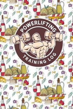 Paperback Powerlifting Training Log Book