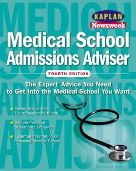 Paperback Medical School Admissions Adviser Book