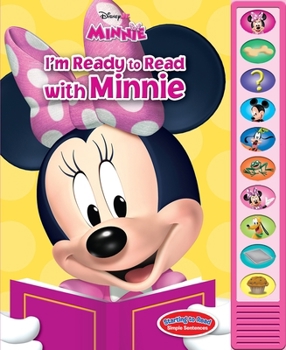Hardcover Disney Junior Minnie: I'm Ready to Read with Minnie Sound Book [With Battery] Book