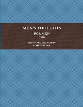 Paperback Men's Thoughts for Men (1899) Book