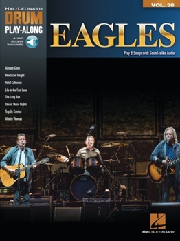 Paperback Eagles - Drum Play-Along Vol. 38 Book/Online Audio [With Access Code] Book