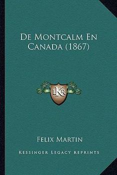 Paperback De Montcalm En Canada (1867) [French] Book