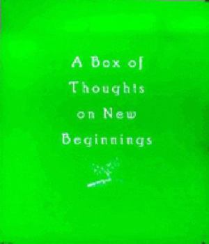 Cards A Box of Thoughts on New Beginnings Book