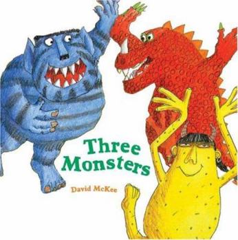 Hardcover Three Monsters Book
