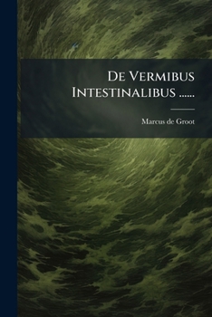 Paperback De Vermibus Intestinalibus ...... [Italian] Book