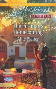 Mass Market Paperback The Fireman's Homecoming [Large Print] Book