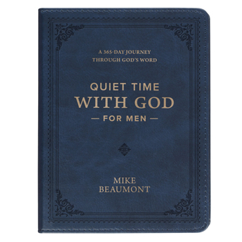 Imitation Leather Quiet Time with God for Men Book