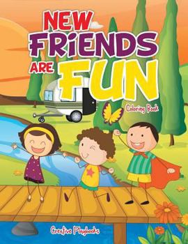 Paperback New Friends are Fun Coloring Book