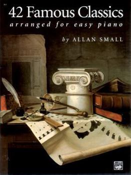 Paperback 42 Famous Classics Arranged for Easy Piano Book