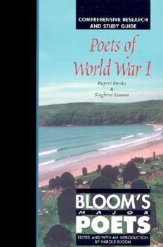 Hardcover Poets of World War I: Comprehensive Research and Study Guide Book