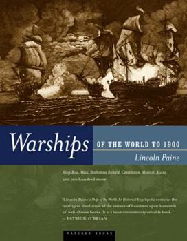 Paperback Warships of the World to 1900 Book