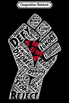 Composition Notebook: 4th of July Anti Trump Resist Fist IMPEACH Journal/Notebook Blank Lined Ruled 6x9 100 Pages