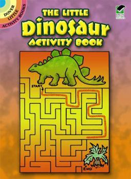 Paperback The Little Dinosaur Activity Book (Dover Little Activity Books) Book