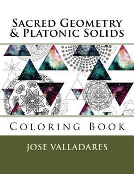 Paperback Sacred Geometry & Platonic Solids Coloring Book