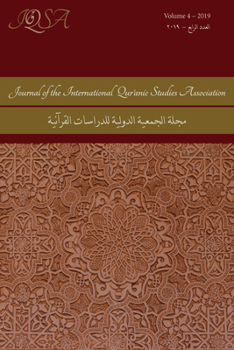 Paperback Journal of the International Qur'anic Studies Association, Volume 4 (2019) Book