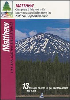 Paperback Life Application Bible Studies: Matthew: NIV Book