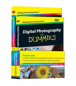 Paperback Digital Photography for Dummies [With DVD] Book