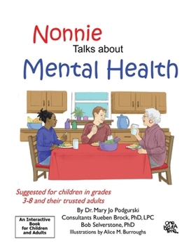 Paperback Nonnie Talks about Mental Health Book