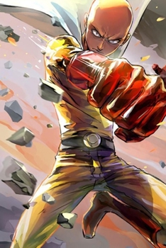 Journal: One Punch Man Soft Glossy Cover Wide Ruled Lined Pages Book 6 x 9 Inches 110 Pages