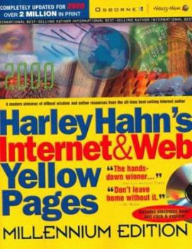 Paperback Harley Hahn's Internet & Web Yellow Pages [With CDROM] Book