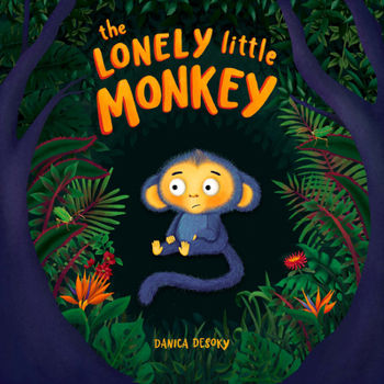 Hardcover The Lonely Little Monkey Book