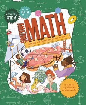 Hardcover Everyday Stem Math--Amazing Math Book