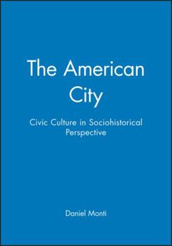 Paperback The American City: Civic Culture in Sociohistorical Perspective Book