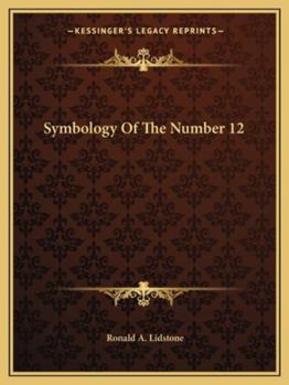 Paperback Symbology Of The Number 12 Book