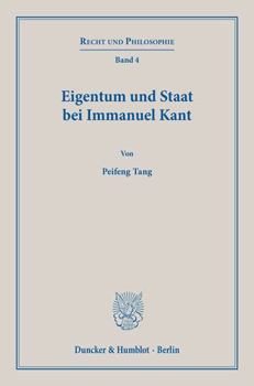 Paperback Eigentum Und Staat Bei Immanuel Kant [German] Book