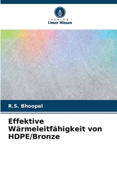 Paperback Effektive Wärmeleitfähigkeit von HDPE/Bronze [German] Book