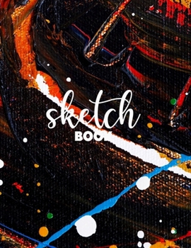 Sketch Book For Teen Girls and boys: 120 Pages of 8.5"x11" Blank Paper for Drawing, Sketching and Creative Doodling. Personalized Artist Notebook and Sketchbook Journal