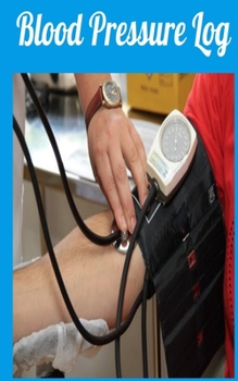 Paperback Blood Pressure Log Book