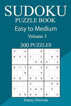 Paperback 300 Easy to Medium Sudoku Puzzle Book