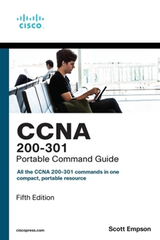 Paperback CCNA 200-301 Portable Command Guide Book