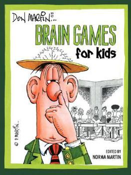 Paperback Don Martin Brain Games For Kids Book