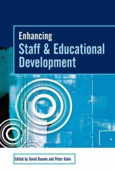 Paperback Enhancing Staff and Educational Development Book