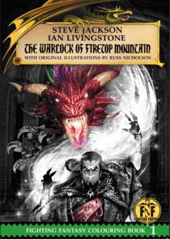 Paperback Official Fighting Fantasy Colouring Book 1: The Warlock of Firetop Mountain Book