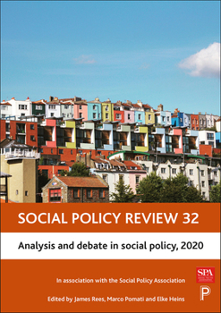 Hardcover Social Policy Review 32: Analysis and Debate in Social Policy, 2020 Book