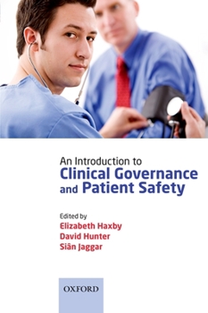 Paperback An Introduction to Clinical Governance and Patient Safety Book