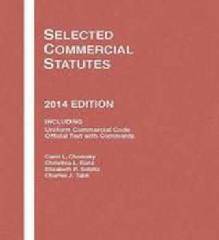 Paperback Select Commercial Statutes, 2014 Book