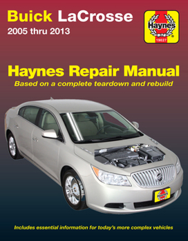 Paperback Buick Lacrosse 2005 Thru 2013: Does Not Include Information Specific to Eassist Models Book