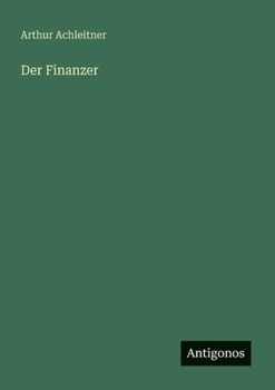 Paperback Der Finanzer [German] Book