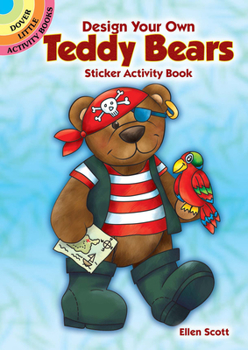 Paperback Design Your Own Teddy Bears Sticker Activity Book