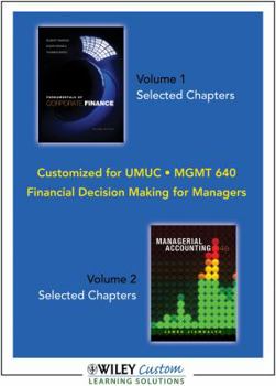 Paperback Financial Decision Making for Managers Book