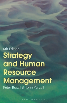 Hardcover Strategy and Human Resource Management Book