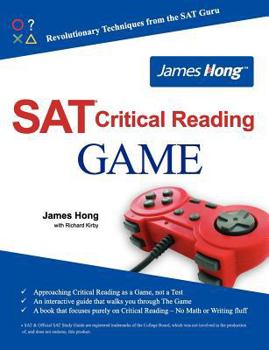 Paperback James Hong SAT Critical Reading Game Book