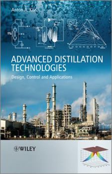 Hardcover Advanced Distillation Technologies: Design, Control and Applications Book