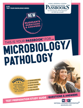Paperback Microbiology/Pathology (Q-85): Passbooks Study Guide Volume 85 Book