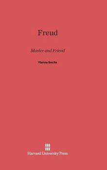 Hardcover Freud: Master and Friend Book